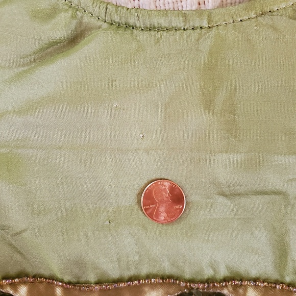 Akua Silk Beaded Sequined Purse - Picture 7 of 8